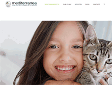 Tablet Screenshot of mediterraneavets.com